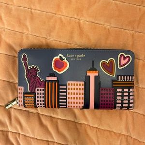 Kate Spade NYC Zip Around Continental Wallet